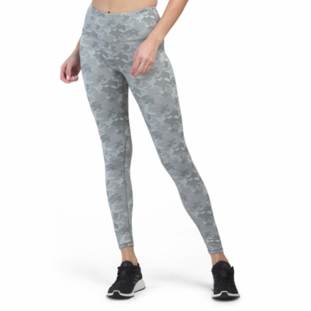 Kyodan High Waisted Camo Jacquard Leggings Active